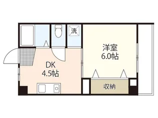 アーバンルーム翠【4階】の間取り