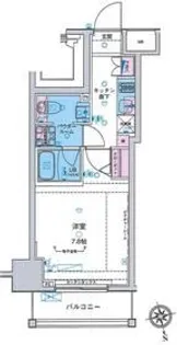 GENOVIA新宿御苑green veil【2階】の間取り