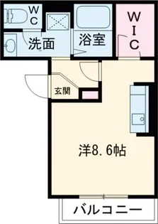 スタブリテラス桑名【3階】の間取り