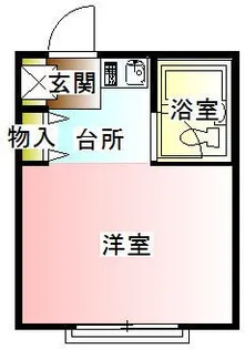 スリーエイト瀬谷【1階】の間取り