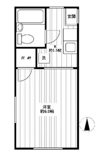 高橋荘【2階】の間取り
