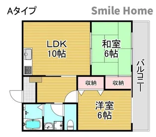 グランドコートN【2階】の間取り