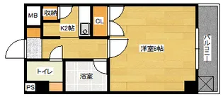 ルミナスII【4階】の間取り