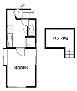リバレイン【2階】の間取り