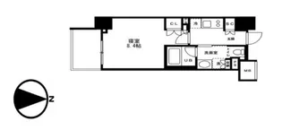 東京都港区六本木3【マンション】の間取り