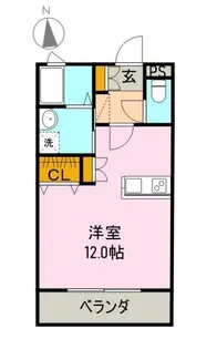 シャルム【1階】の間取り