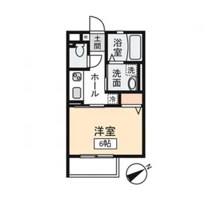 メゾン ヴィオレット【1階】の間取り