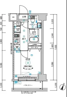 リルシア横濱元町【5階】の間取り