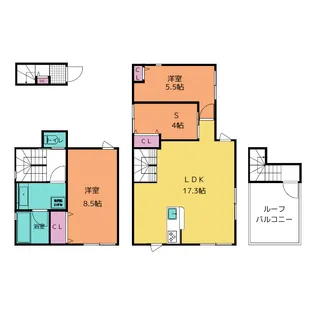 東京都港区東麻布1【アパート】の間取り