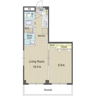 U・TOPIA 60【4階】の間取り