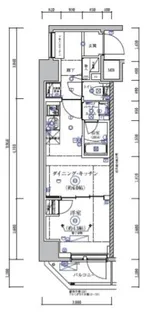 RELUXIA亀戸【5階】の間取り