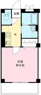 フレグランス上目黒【3階】の間取り