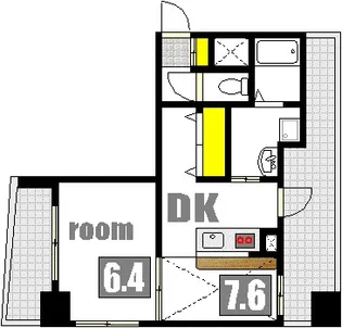 L’Dolce(ル・ドルチェ)【7階】の間取り