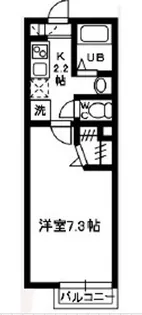 ホワイトローズ希望が丘【2階】の間取り