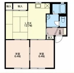 Court Azeria A【1階】の間取り