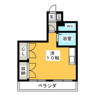 ジュネス木場【5階】の間取り
