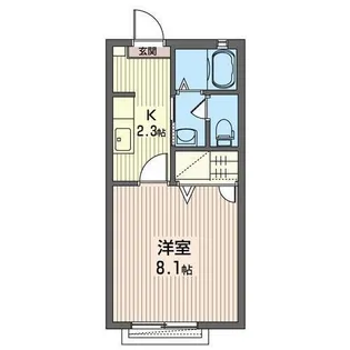 サニーコートダイドー C203【2階】の間取り
