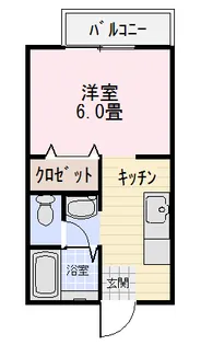 メゾンCJK【2階】の間取り