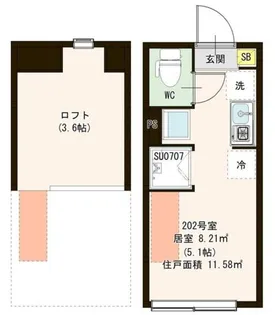 Park Terrace 富士見台【2階】の間取り