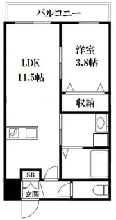 東京都杉並区阿佐谷南1【マンション】の間取り