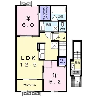 糸魚川ヒルズ A【2階】の間取り