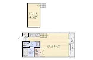 MAISON PRIVE 前田【4階】の間取り