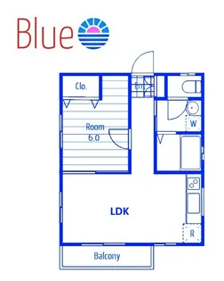 HOUSEくらB【1階】の間取り