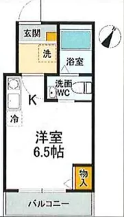 ルミナ境之谷【2階】の間取り