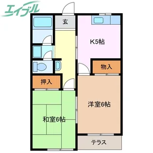 プラスコーポ【1階】の間取り