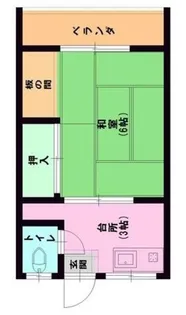 あやめ荘【1階】の間取り