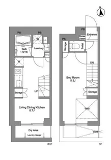 コンフォリア戸越公園の間取り