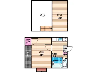 フォレスト【2階】の間取り