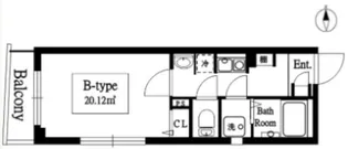 THE ROOM’S 武蔵小山【1階】の間取り