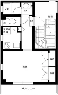 アルバトロス【2階】の間取り