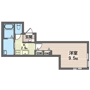 Arc en Ciel戸越公園【1階】の間取り