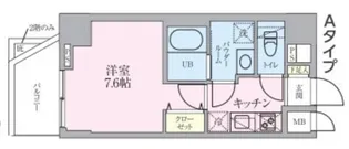Adachi Liner Toneri Residence【3階】の間取り