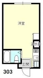 メモリアルハウス【3階】の間取り