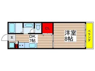 YAWATA BASE【1階】の間取り