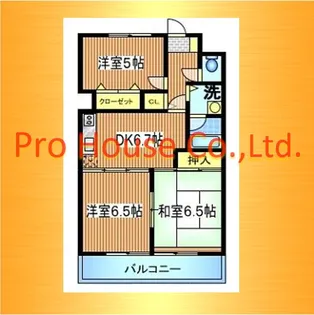 大関山ハイツ【8階】の間取り