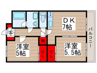 ハウス・豊【3階】の間取り