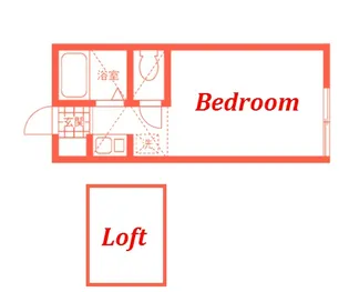 鶴見ヒルズ【1階】の間取り