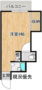 コーポスズキ【2階】の間取り