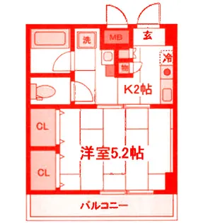 アメニティーヒルズ【3階】の間取り