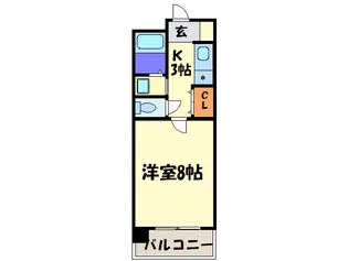 フォーリーフ清水【4階】の間取り