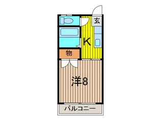 セゾンイイヅカ【3階】の間取り