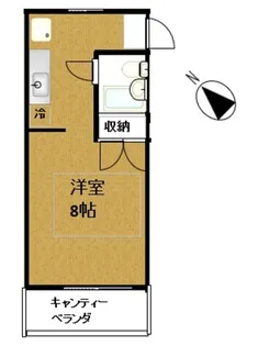 天野マンション【2階】の間取り