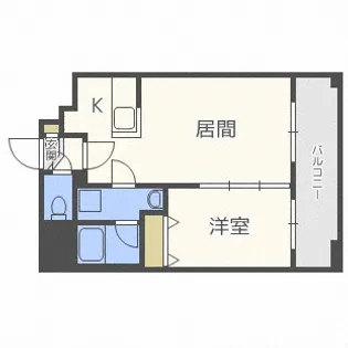 ラトゥール【5階】の間取り