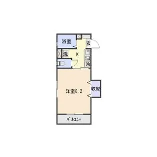 サンピュア プリンス【3階】の間取り