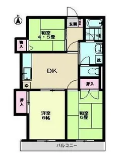 ハイム樹【1階】の間取り