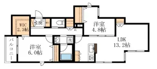 Esterla Roppongi【2階】の間取り